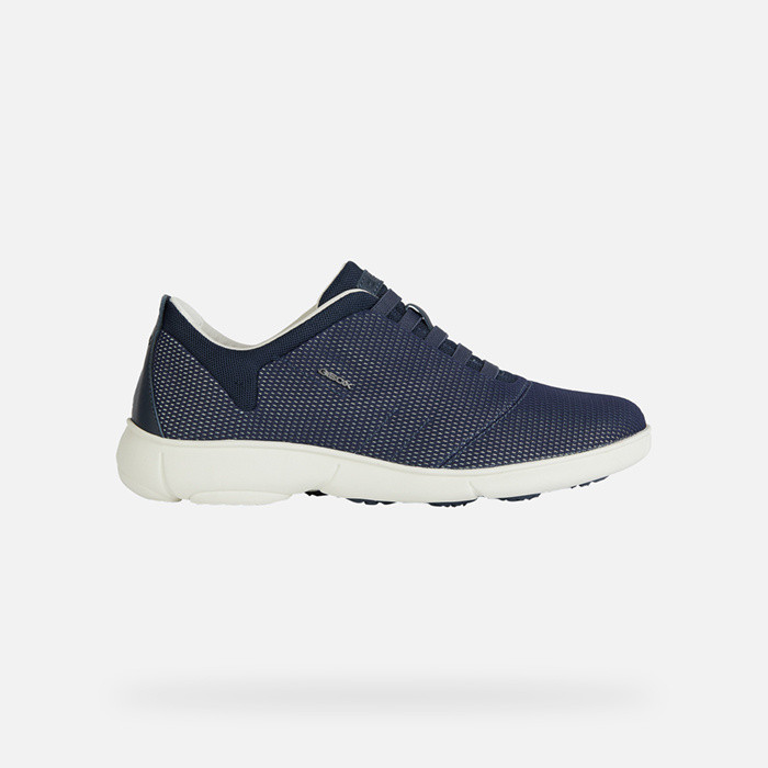 Sneakers ohne schnürsenkel NEBULA 2.0 DAME Dunkles Jeansblau | GEOX