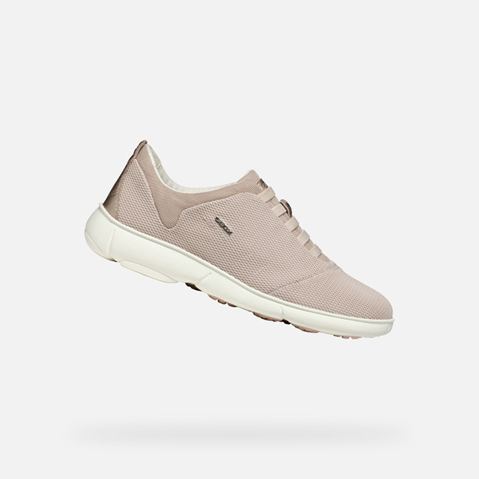 Sneakers ohne schnürsenkel NEBULA 2.0 DAME Hellrosa/Rosé-Beige | GEOX