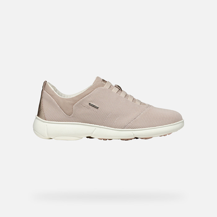 Sneakers ohne schnürsenkel NEBULA 2.0 DAME Hellrosa/Rosé-Beige | GEOX