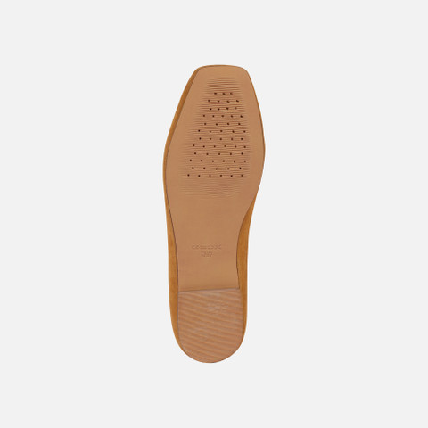 Suede loafers MARSILEA WOMAN Cognac - image number 6 | GEOX