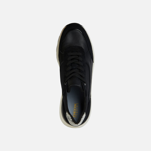Wedge sneakers SPHERICA EC13 WOMAN Black - image number 5 | GEOX