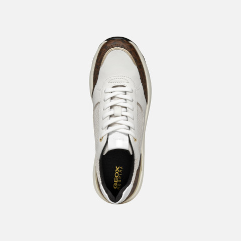 Wedge Sneakers SPHERICA EC13 WOMAN White/Off White - image number 5 | GEOX