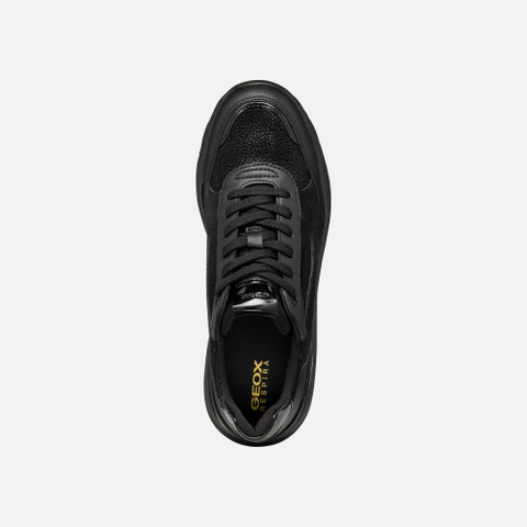 Wedge sneakers SPHERICA EC13 WOMAN Black - image number 6 | GEOX