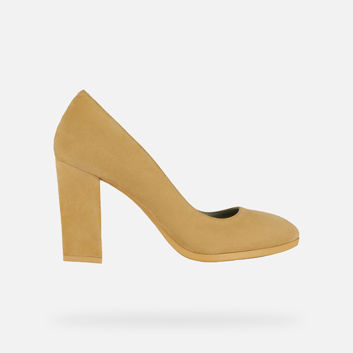 High-heel court shoes WALK PLEASURE 90.1 WOMAN Sand | GEOX