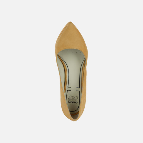 high-heel court shoes WALK PLEASURE 90.1 WOMAN Sand - image number 5 | GEOX