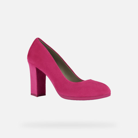 high-heel court shoes WALK PLEASURE 90.1 WOMAN Fuchsia - image number 2 | GEOX