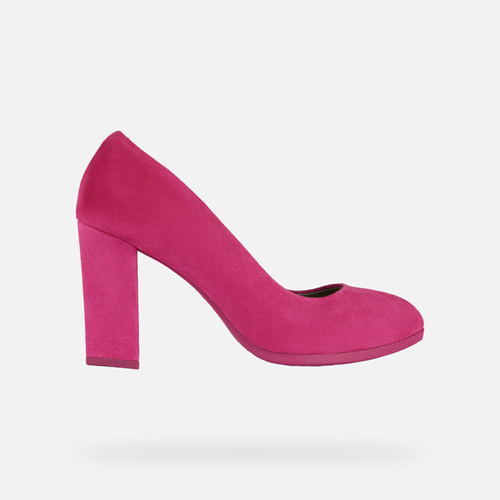High-heel court shoes WALK PLEASURE 90.1 WOMAN Fuchsia | GEOX