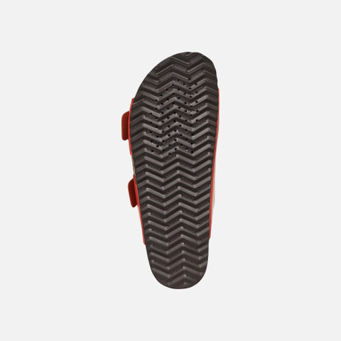 Slides shoes BRIONIA R WOMAN Coral - image number 6 | GEOX