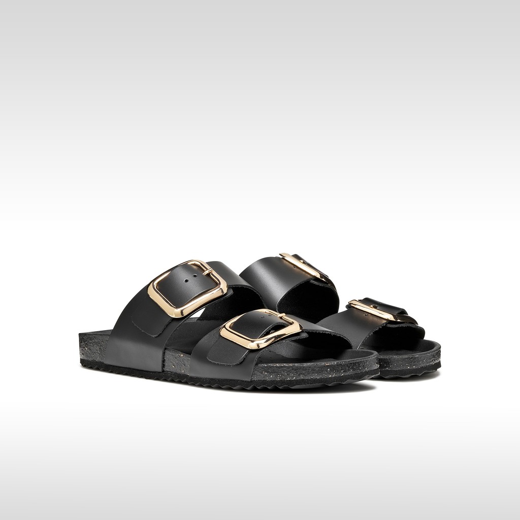 Slides shoes BRIONIA R WOMAN Black - image number 2 | GEOX