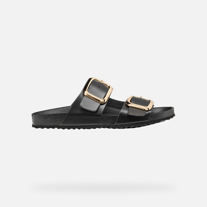 Sandalias BRIONIA R MUJER Negro | GEOX