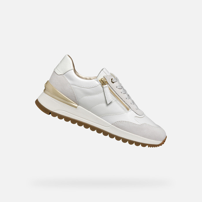 Low top sneakers DESYA WOMAN White/Off White | GEOX