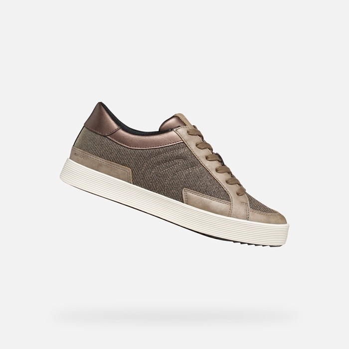 Low top sneakers BLOMIEE WOMAN Taupe | GEOX