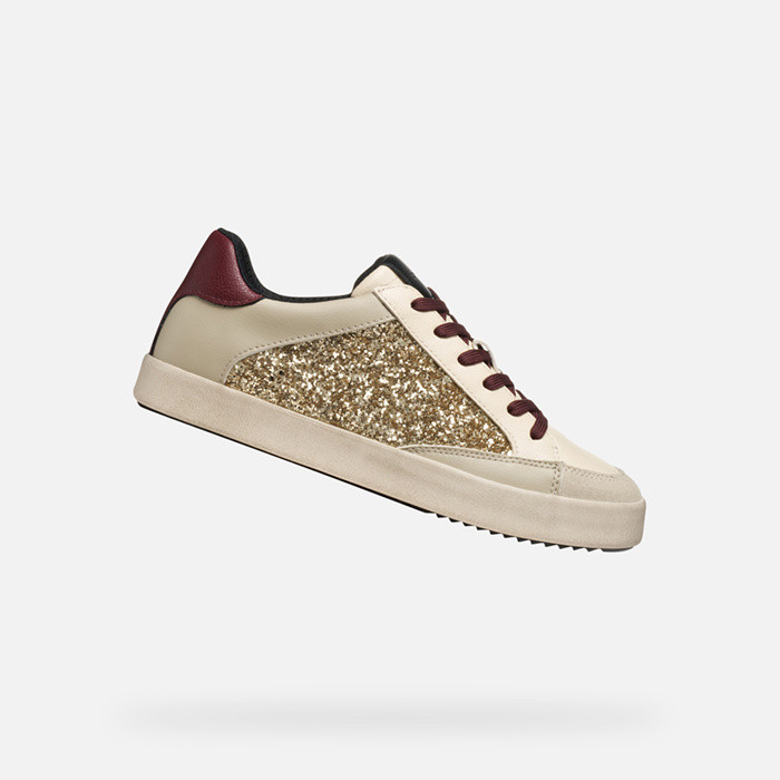 Low top sneakers BLOMIEE WOMAN Papyrus | GEOX