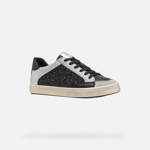 Low top sneakers BLOMIEE WOMAN Black - image number 2 | GEOX