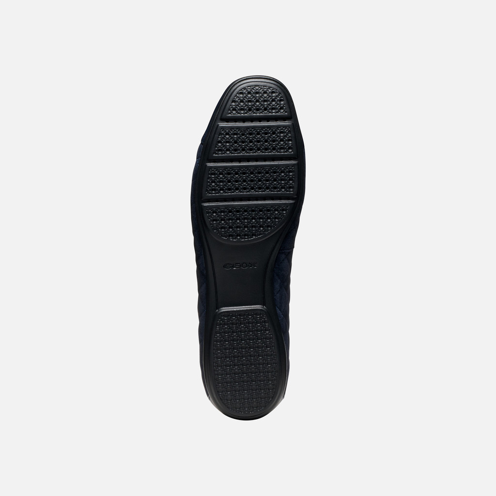 Suede ballerina pumps ANNYTAH WOMAN Navy - image number 6 | GEOX
