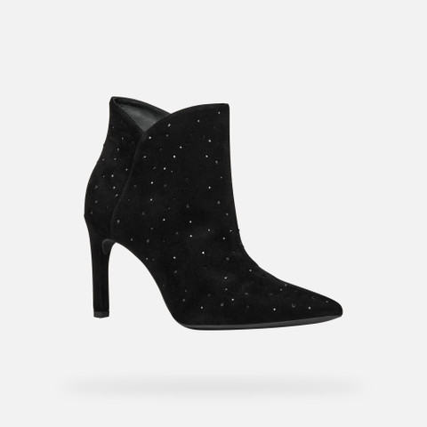 high-heel ankle boots FAVIOLA WOMAN Brilliant black - image number 2 | GEOX