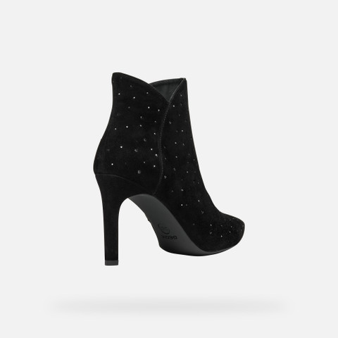 high-heel ankle boots FAVIOLA WOMAN Brilliant black - image number 4 | GEOX