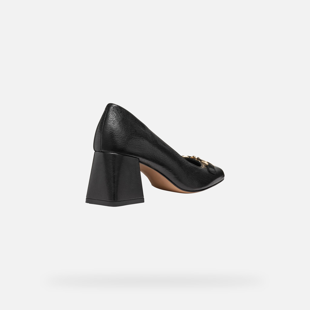 Geox black pumps best sale