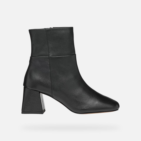 medium heel ankle boots CORONILLA WOMAN Black - image number 1 | GEOX