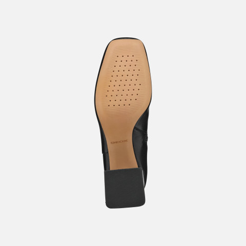 medium heel ankle boots CORONILLA WOMAN Black - image number 7 | GEOX