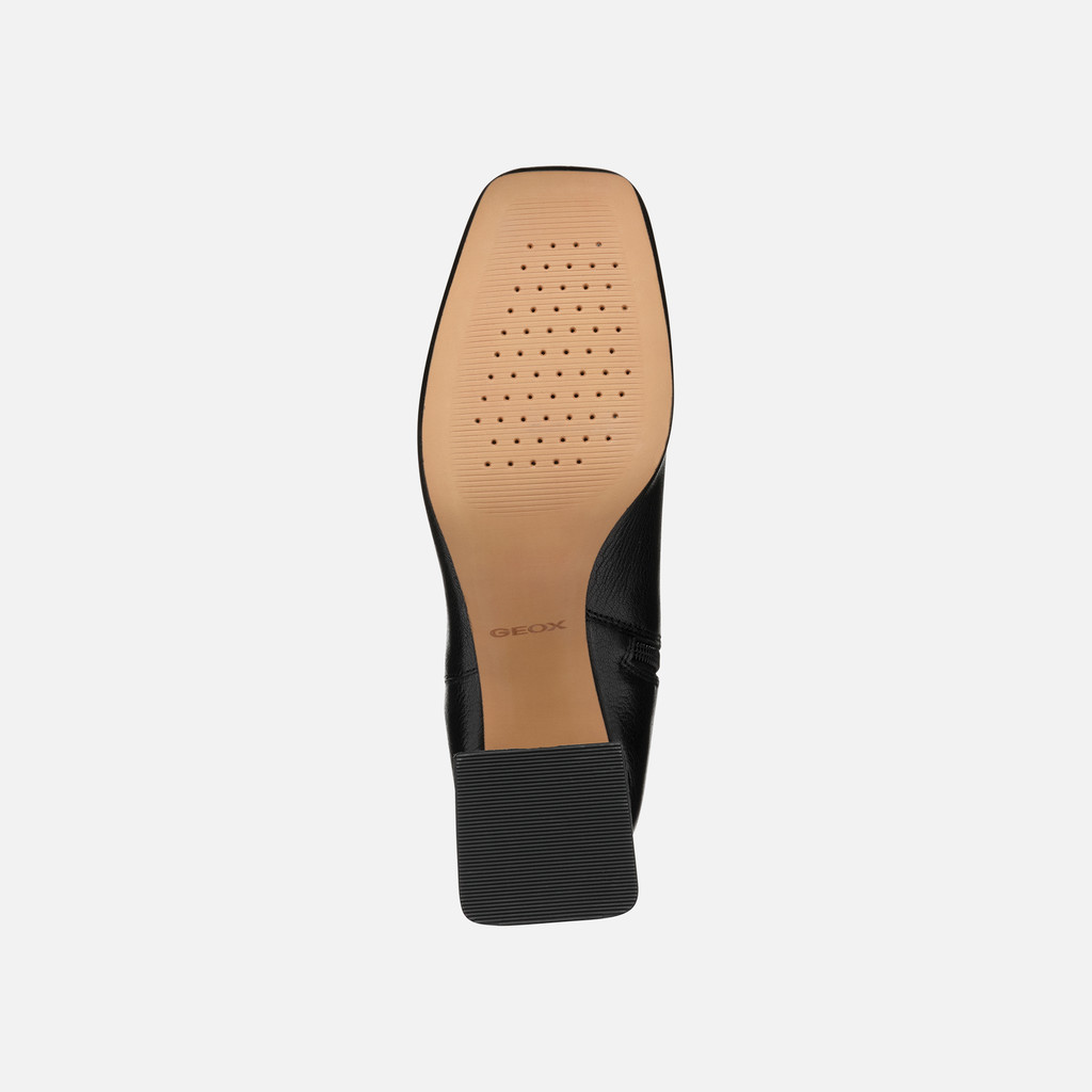 medium heel ankle boots CORONILLA WOMAN Black - image number 7 | GEOX