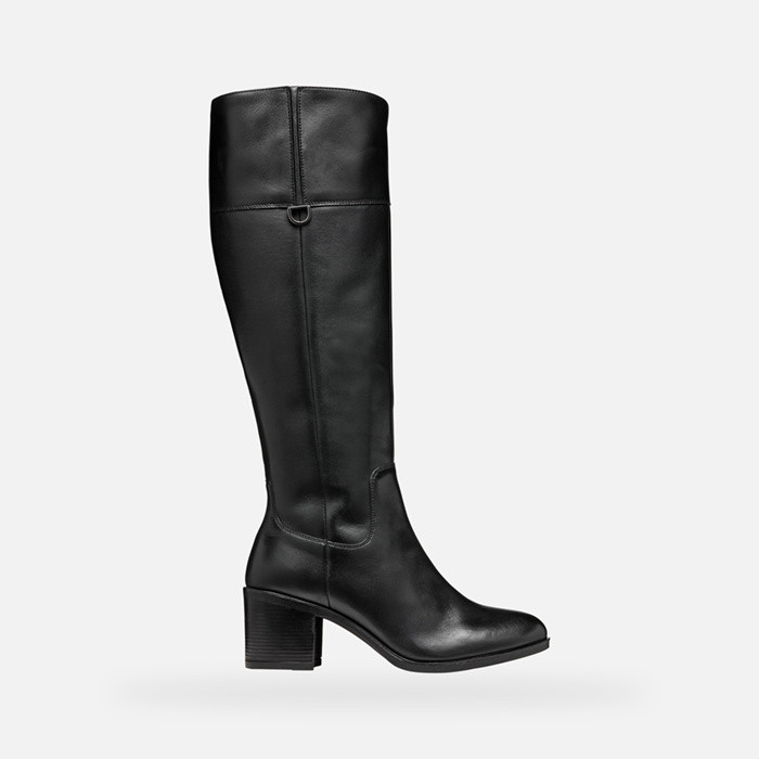 Geox knee high boots hotsell