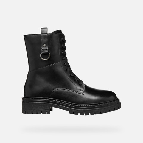 combat boots IRIDEA WOMAN Black - image number 1 | GEOX