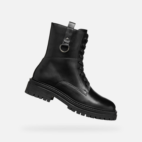 combat boots IRIDEA WOMAN Black - image number 0 | GEOX