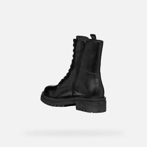 combat boots IRIDEA WOMAN Black - image number 4 | GEOX