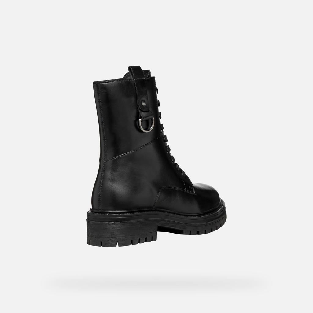 combat boots IRIDEA WOMAN Black - image number 5 | GEOX
