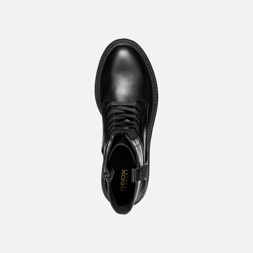 combat boots IRIDEA WOMAN Black - image number 6 | GEOX