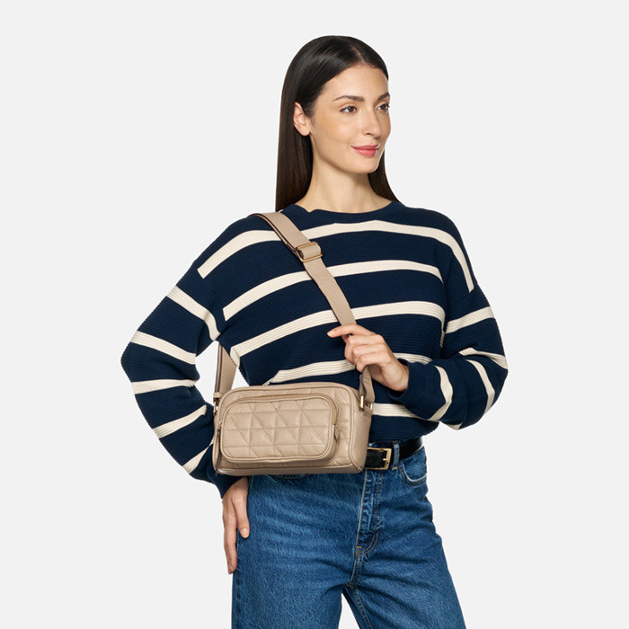Cross-body bag NARCISIA WOMAN Light Taupe | GEOX