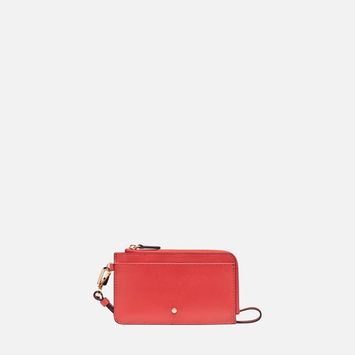 Wallet with zip WALLET WOMAN Coral | GEOX