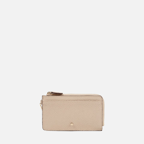 Wallet with zip WALLET WOMAN Off White - image number 0 | GEOX