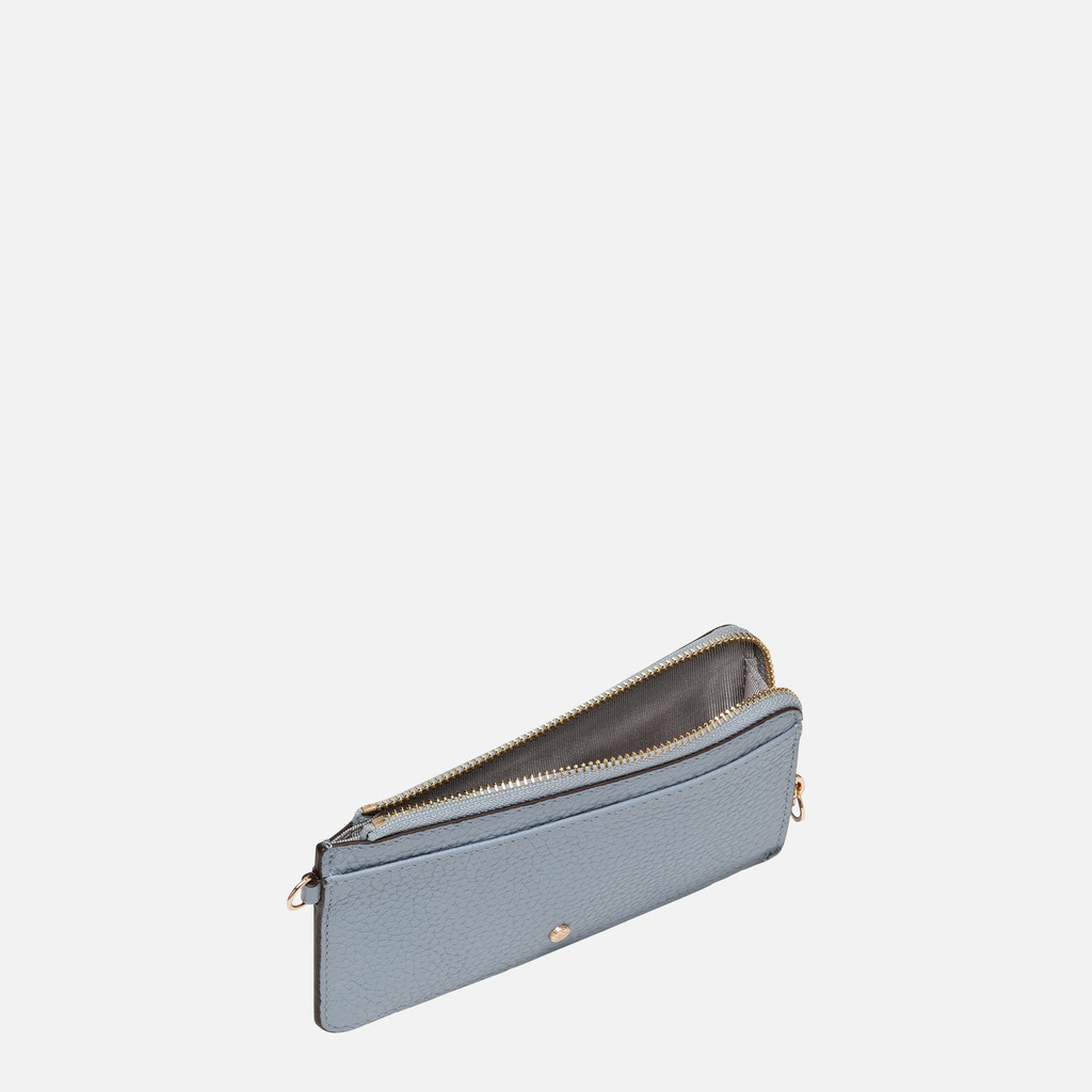 Wallet with zip WALLET WOMAN Light Sky - image number 3 | GEOX