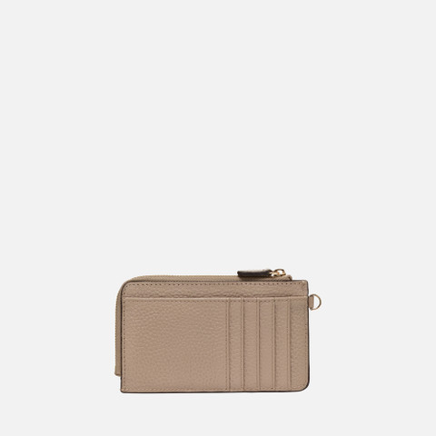 Wallet with zip WALLET WOMAN Light Taupe - image number 2 | GEOX