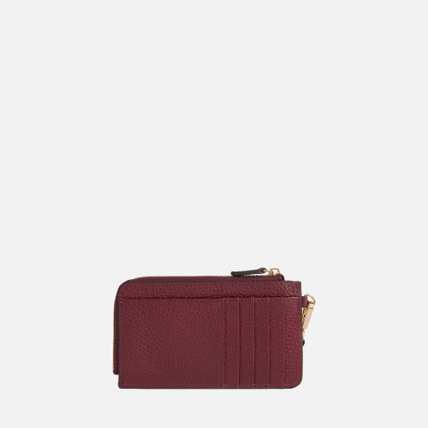 Wallet with zip WALLET WOMAN Bordeaux - image number 2 | GEOX