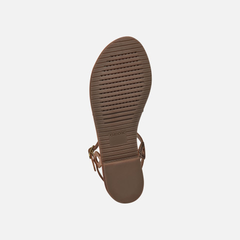 flat sandals SOZY S WOMAN Light Gold - image number 6 | GEOX