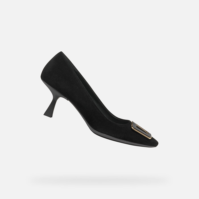 Medium heel pumps GISELDA R WOMAN Black | GEOX