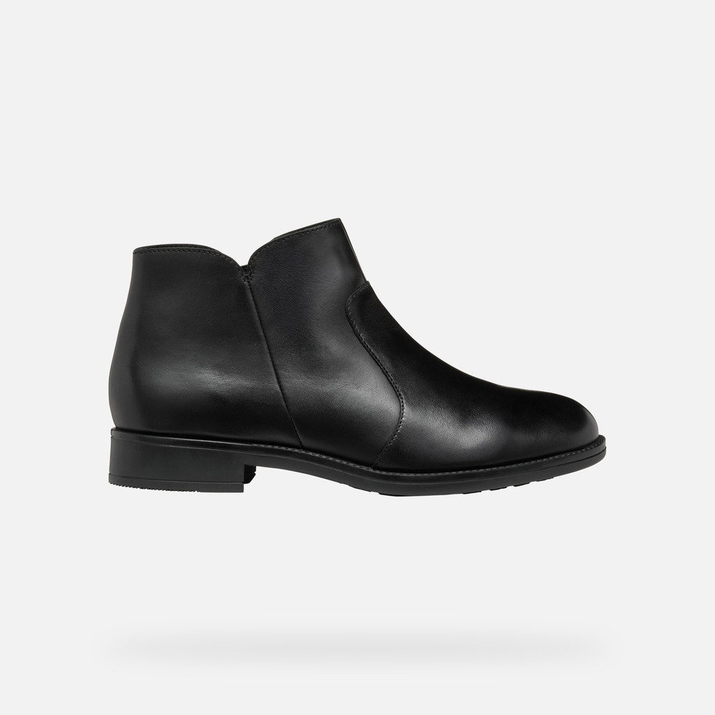 Low heel ankle boots JAYLON 2 WOMAN Black - image number 1 | GEOX