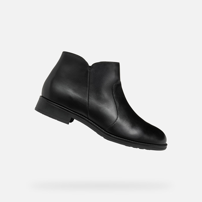 Low heel ankle boots JAYLON 2 WOMAN Black | GEOX