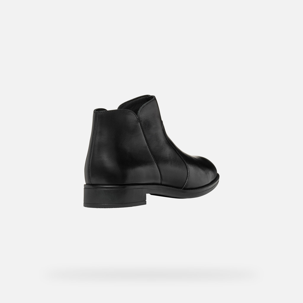 Low heel ankle boots JAYLON 2 WOMAN Black - image number 5 | GEOX