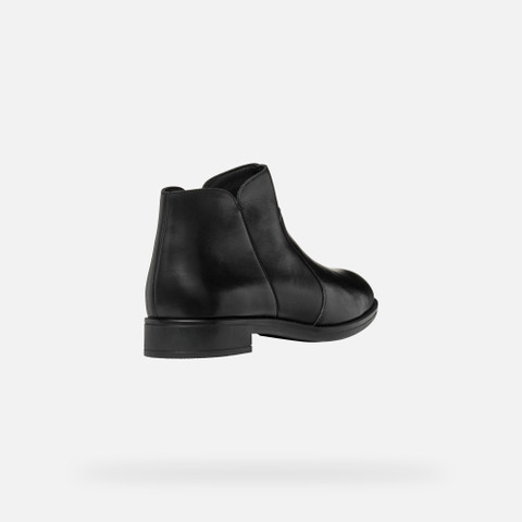 Low heel ankle boots JAYLON 2 WOMAN Black - image number 5 | GEOX