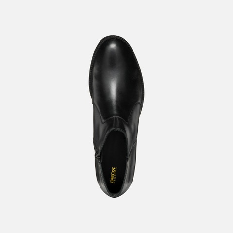 Low heel ankle boots JAYLON 2 WOMAN Black - image number 6 | GEOX