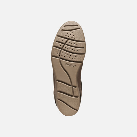 Wedge sneakers ILDE WOMAN Taupe - image number 6 | GEOX