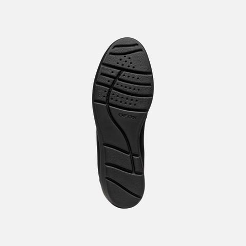 Wedge loafers ILDE WOMAN Black - image number 6 | GEOX