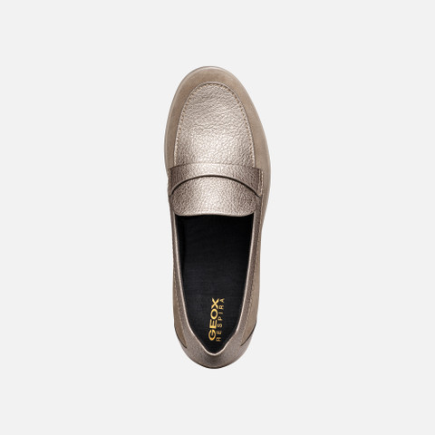 Wedge loafers ILDE WOMAN Taupe - image number 5 | GEOX