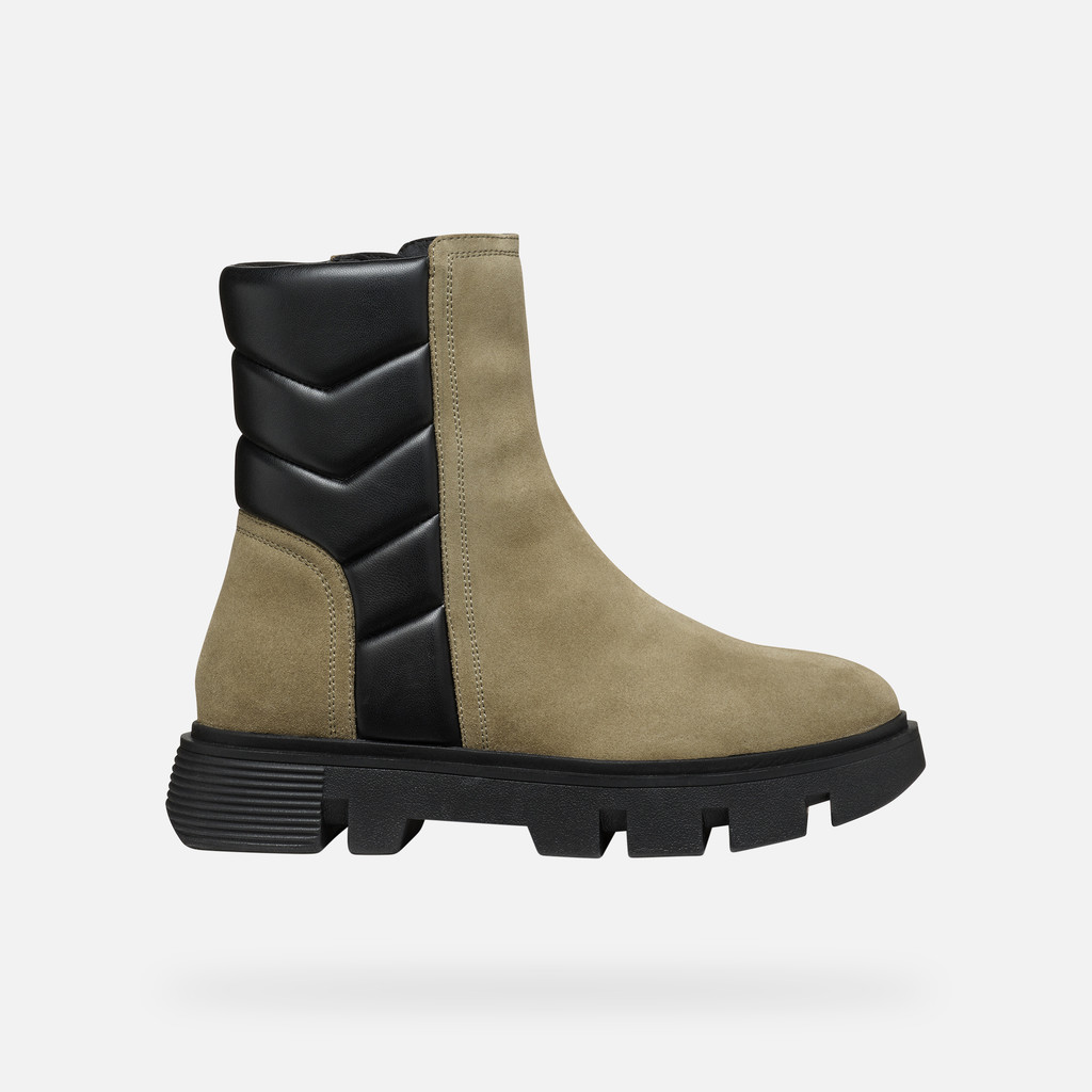 low heel ankle boots VILDE WOMAN Musk/Black - image number 1 | GEOX