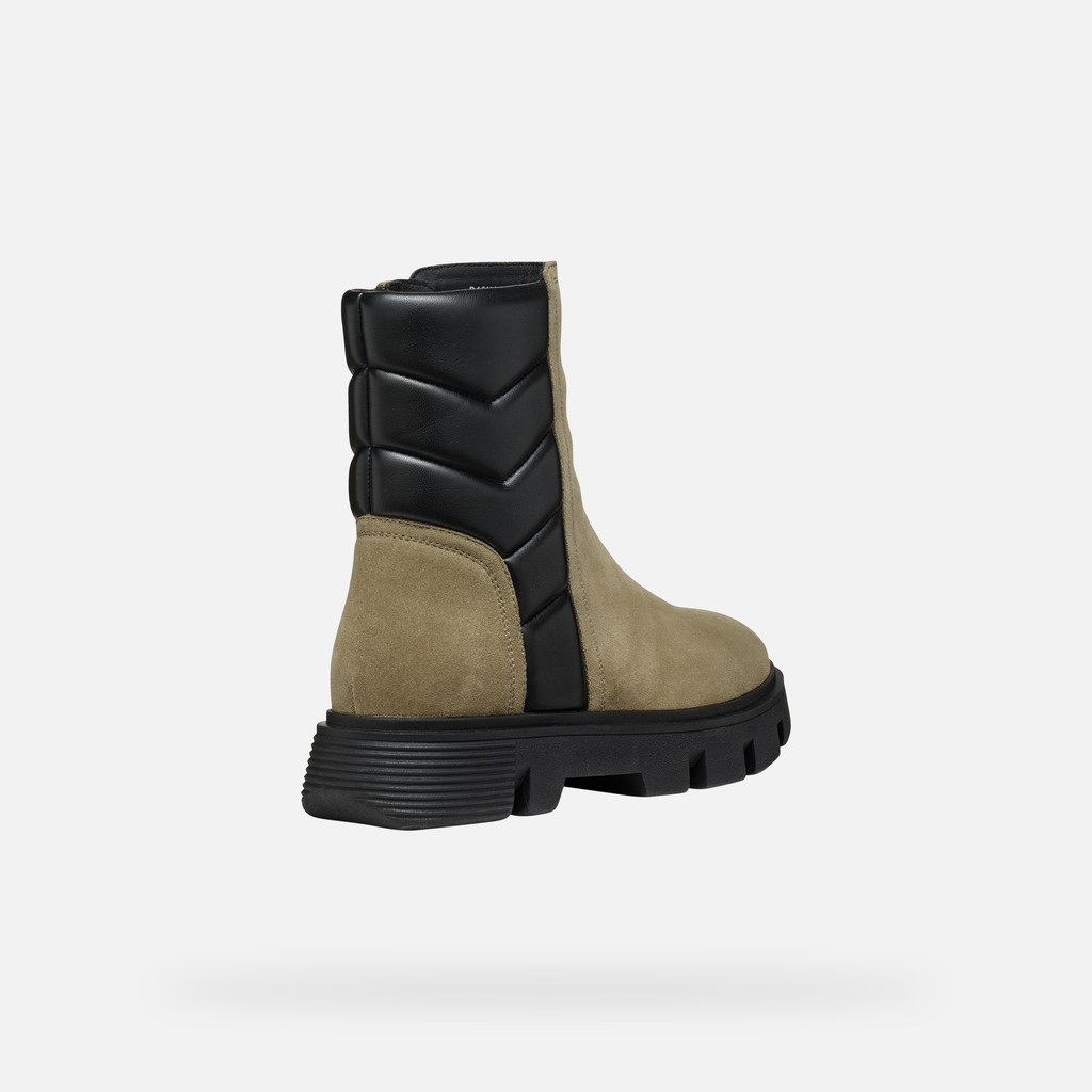 low heel ankle boots VILDE WOMAN Musk/Black - image number 4 | GEOX