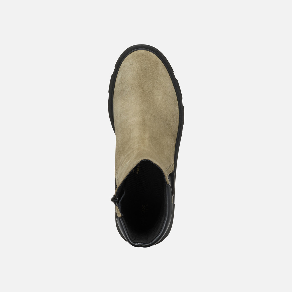 low heel ankle boots VILDE WOMAN Musk/Black - image number 5 | GEOX